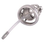 bottle view of Medical Grade Stainless Steel Chastity Device
