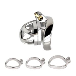 metal chastity cage BDSM ultimate restraint detail close-up