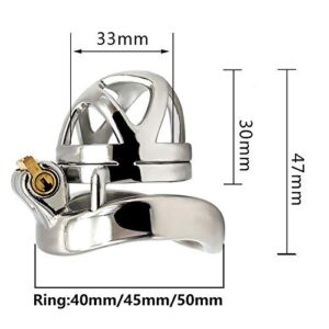 metal chastity cage BDSM ultimate restraint accessory kit view