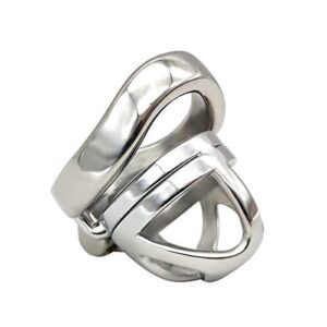 metal chastity cage BDSM ultimate restraint back product view