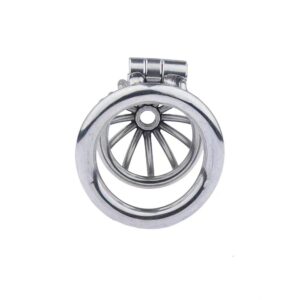 metal silicone chastity cage lock tube wearing guide graphic