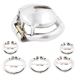 metal chastity cage super short small cock wearing guide graphic