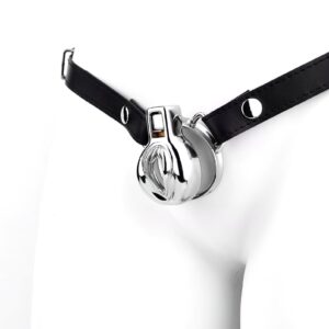 metal chastity cage vagina male inverted accessory kit view