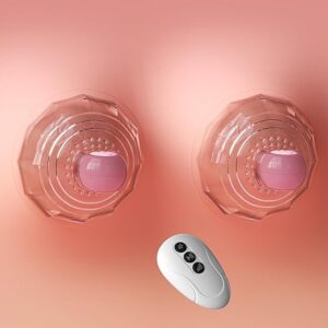 Electric Nipple Stimulator with Remote & 10 Vibration Patterns