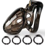 Lightweight Male Transparent Chastity Cage