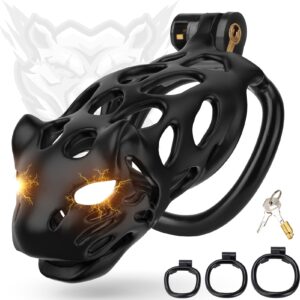 chastity cage large cock 3D printed accessory kit view