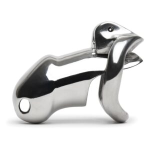 metal chastity cage escape angled product view