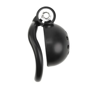 black chastity cage small cock penis exercise detail close-up