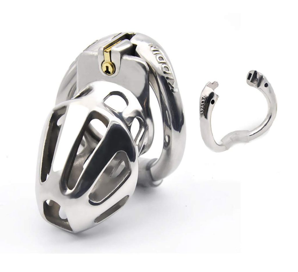 Adjustable Metal Chastity Cage - Secure Fit