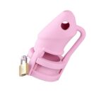 Silicone Chastity Cage with 3 Cock Rings