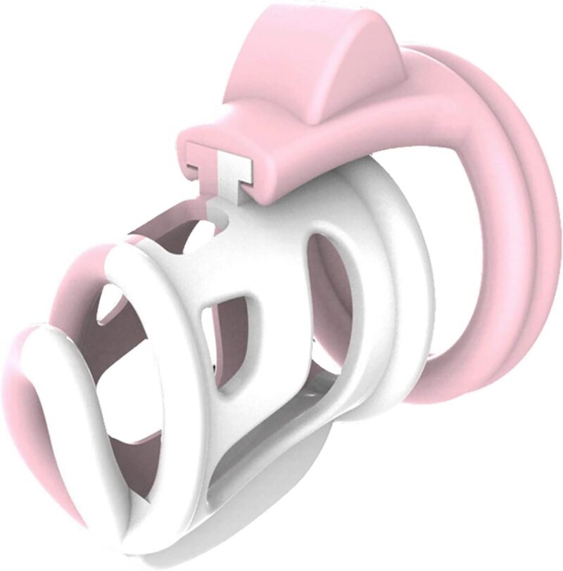 Pink Sissy Chastity Cage BDSM