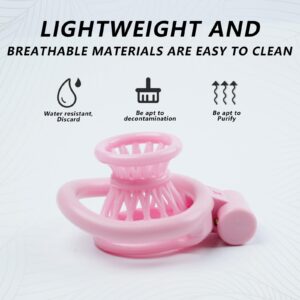 chastity cage 3D negative cockrings back product view