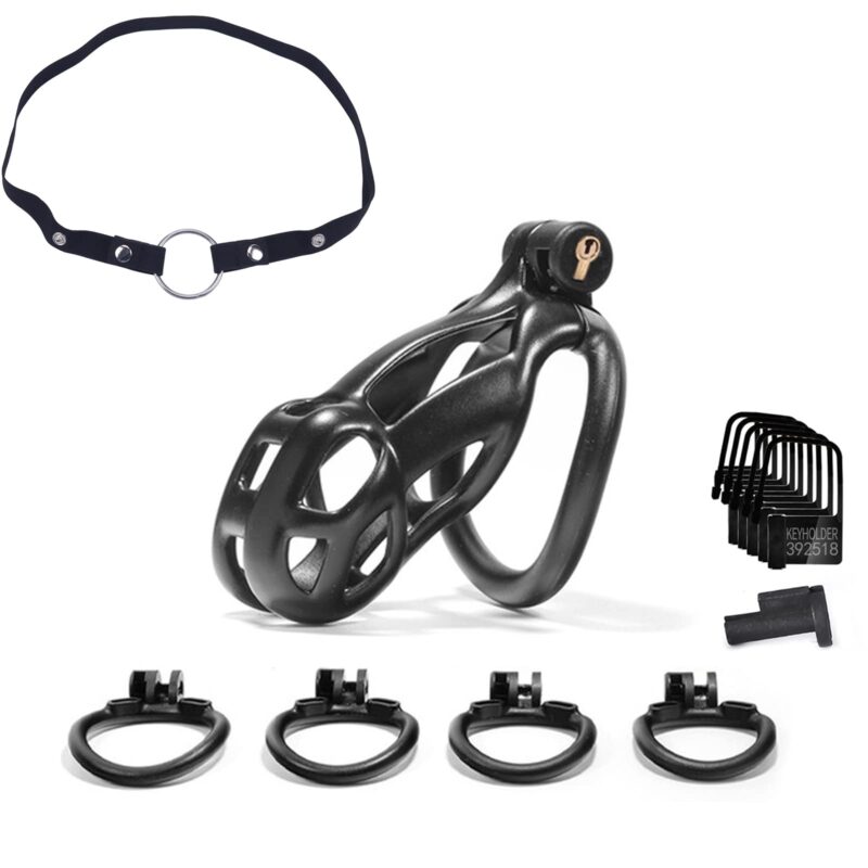 Black Cobra Chastity Set