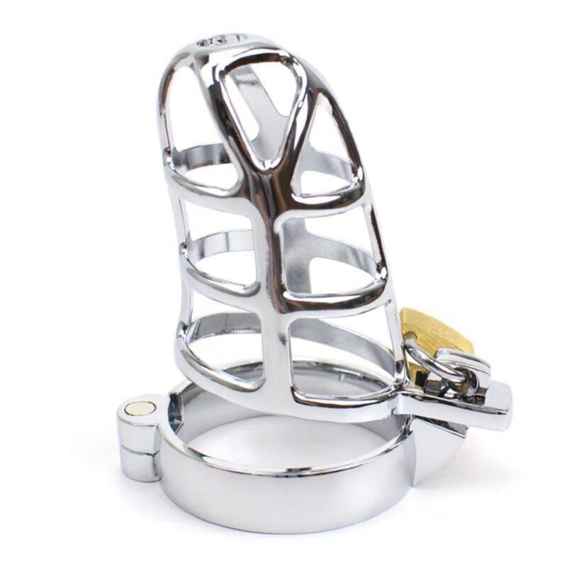 Penis Chastity Cage with 3 Rings
