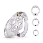 Clear Small Cock Cage BDSM Sex Toys