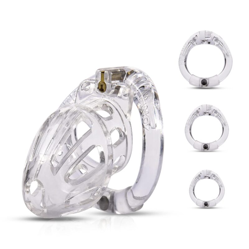 Clear Small Cock Cage BDSM Sex Toys