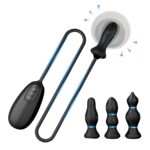 4-Piece Inflatable Butt Plug Set with 10 Vibe Modes for Couples