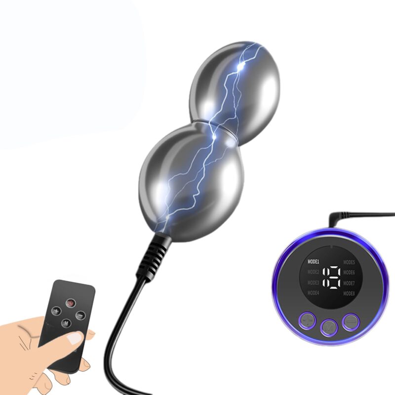 Small Shock Plug with E-Stim for G-Spot & Prostate BDSM Play