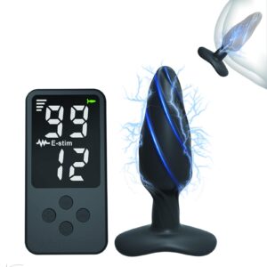 Extreme Anal Toy with Electro Shock for Enhanced Stimulation
