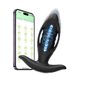 Anal Sex Toy with App Control for Enhanced Stimulation