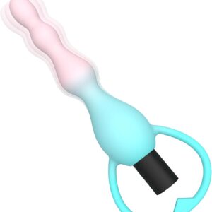 Mini Prostate Vibrator for Beginners with 10 Modes & Ball Design