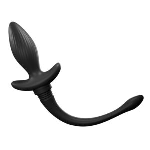 Wagging Dog Tail Vibrator with 7 Modes for Petplay & Anal Fantasy