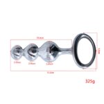 Portable Metal Anal Sex Toy for Enhanced Pleasure
