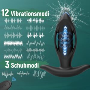 Anal Sex Toy with App Control for Enhanced Stimulation