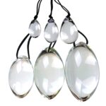 Glass Anal Ball with Portable Rope for Enhanced Pleasure