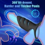 A flexible silicone vibrating ring vibrator.
