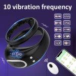 kinksterhub A flexible vibrating cock ring with two distinct motor areas.