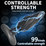 Extreme Anal Toy with Electro Shock for Enhanced Stimulation