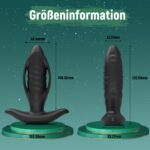 Anal Sex Toy with App Control for Enhanced Stimulation