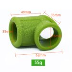 Stretchable Silicone Scrotum Ring for Enhanced Pleasure