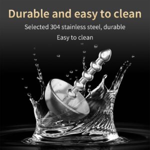 Electric Urethra Plug with Metal Beads Set for Enhanced Stimulation