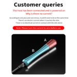 Extreme Butt Plug 110 mm with Electro Shock for Enhanced Stimulation