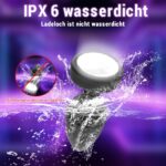 LED Anal Plug with 10 Vibration Modes and Remote Control