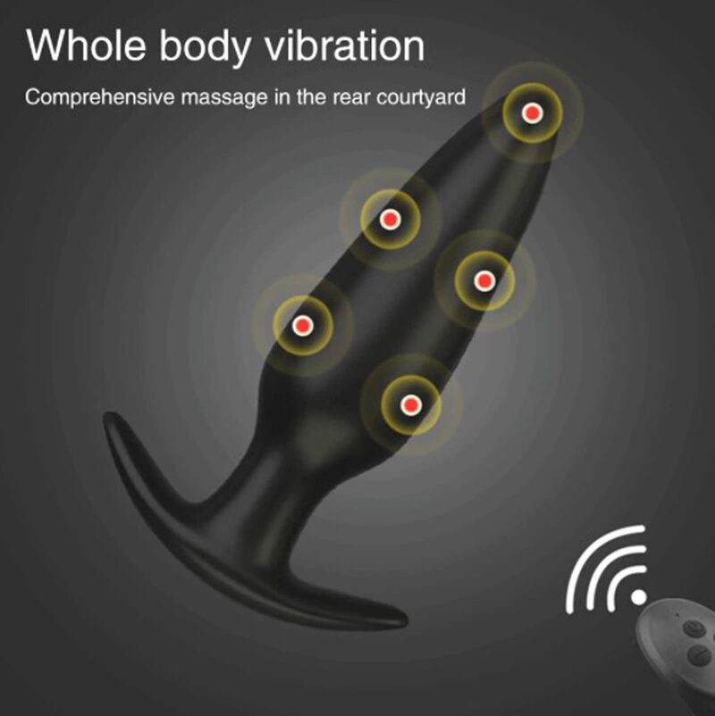 Large Remote Anal Vibrator with Sexy Panty for G-Spot & Anus Play
