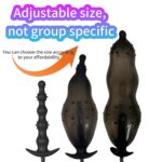 Super Long Inflatable BDSM Butt Plug for Enhanced Stimulation