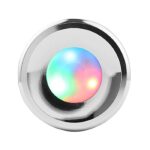 Illuminated Metal Anal Plug with LED Lighting for Enhanced Pleasure