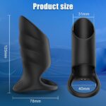 A flexible silicone vibrating ring vibrator.