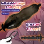 Super Long Inflatable BDSM Butt Plug for Enhanced Stimulation