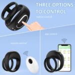 kinksterhub A flexible vibrating cock ring with two distinct motor areas.