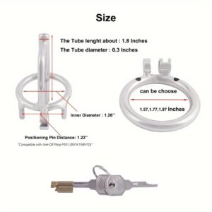 metal chastity cage urethral tube penis exercise wearing guide graphic
