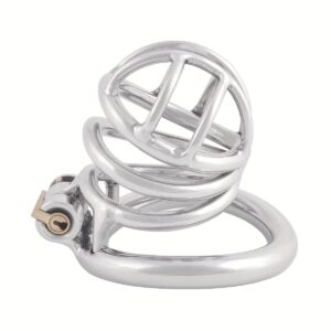 Stainless Steel Small Chastity Device For Men
