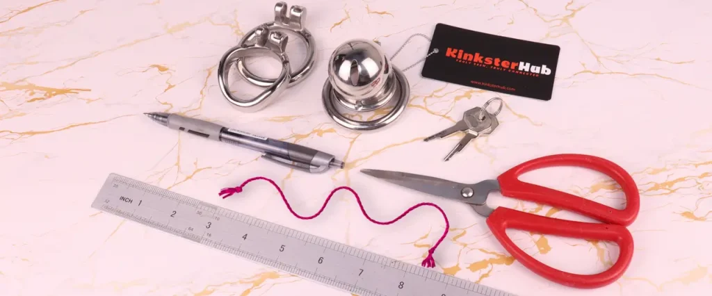 Tools needed to measure chastitycage