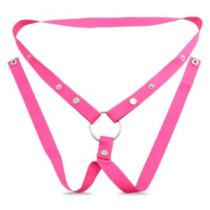 An adjustable black elastic band product front display