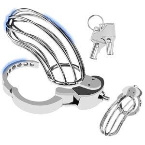 All accessories for stainless steel male chastity cage