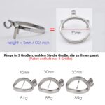 Stainless Steel Open Style Cock ring size