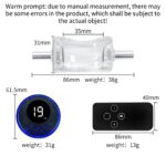 kinksterhub A soft TPE electric shock penis ring and hodensack ring set with wires and a controller.